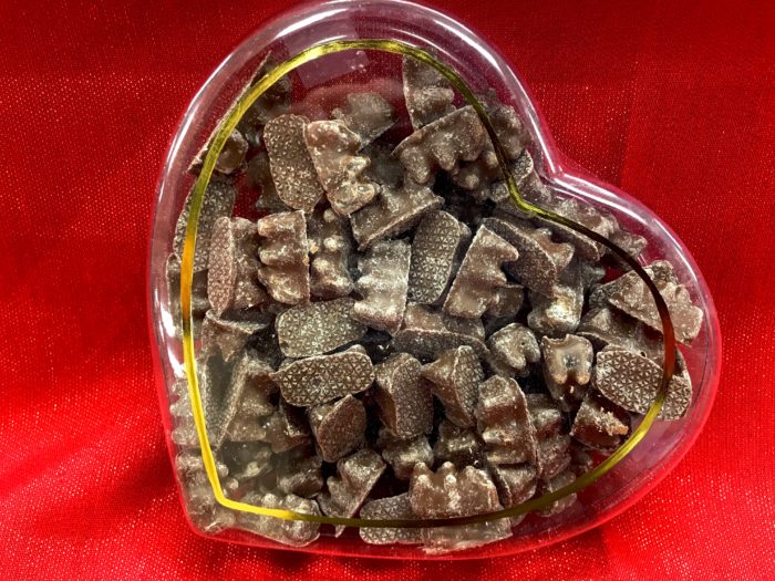 heart shaped gummy bear
