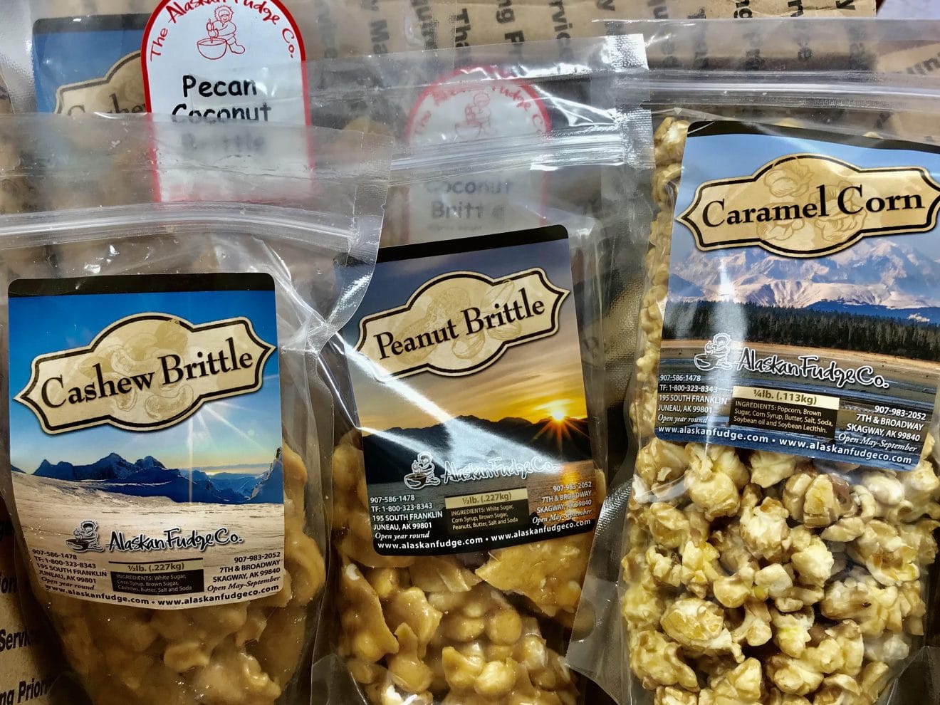 Alaskan Fudge Company Brittle Bundle Alaskan Fudge Company